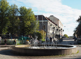 Площадь Кирова в Сортавале