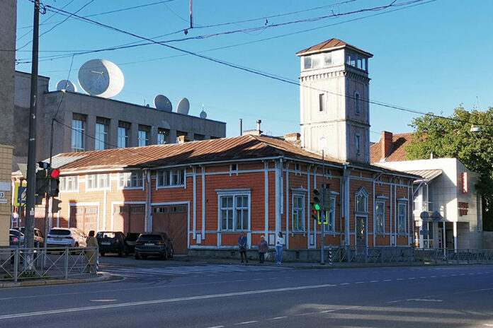 Пожарное депо в Сортавале Пожарное депо в Сортавале